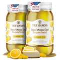 TrueSeaMoss Sea Moss Gel – Made in USA – Wildcrafted Seamoss, Fresh Fruits & Sea Vegetables – Lemon Pie, Pack of 1 (Labels May Vary)