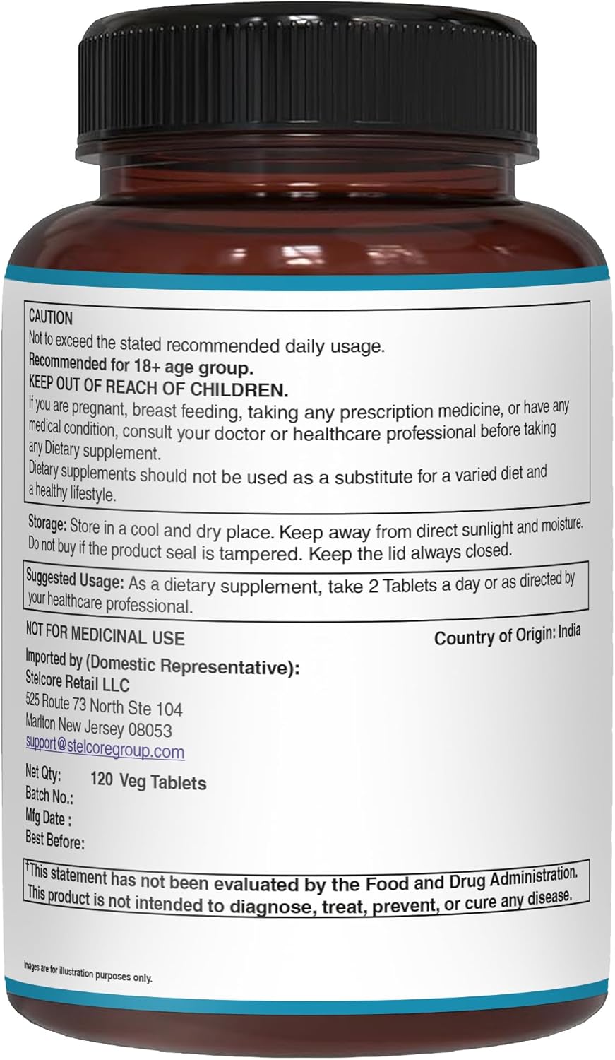 Pure Nutrition Cal D - Plant Based Calcium with VIT D3 K2 & Magnesium | 120 Tabs | 500mg Vegan Calcium per Serving | Algae Calcium Supplement for Bone Health