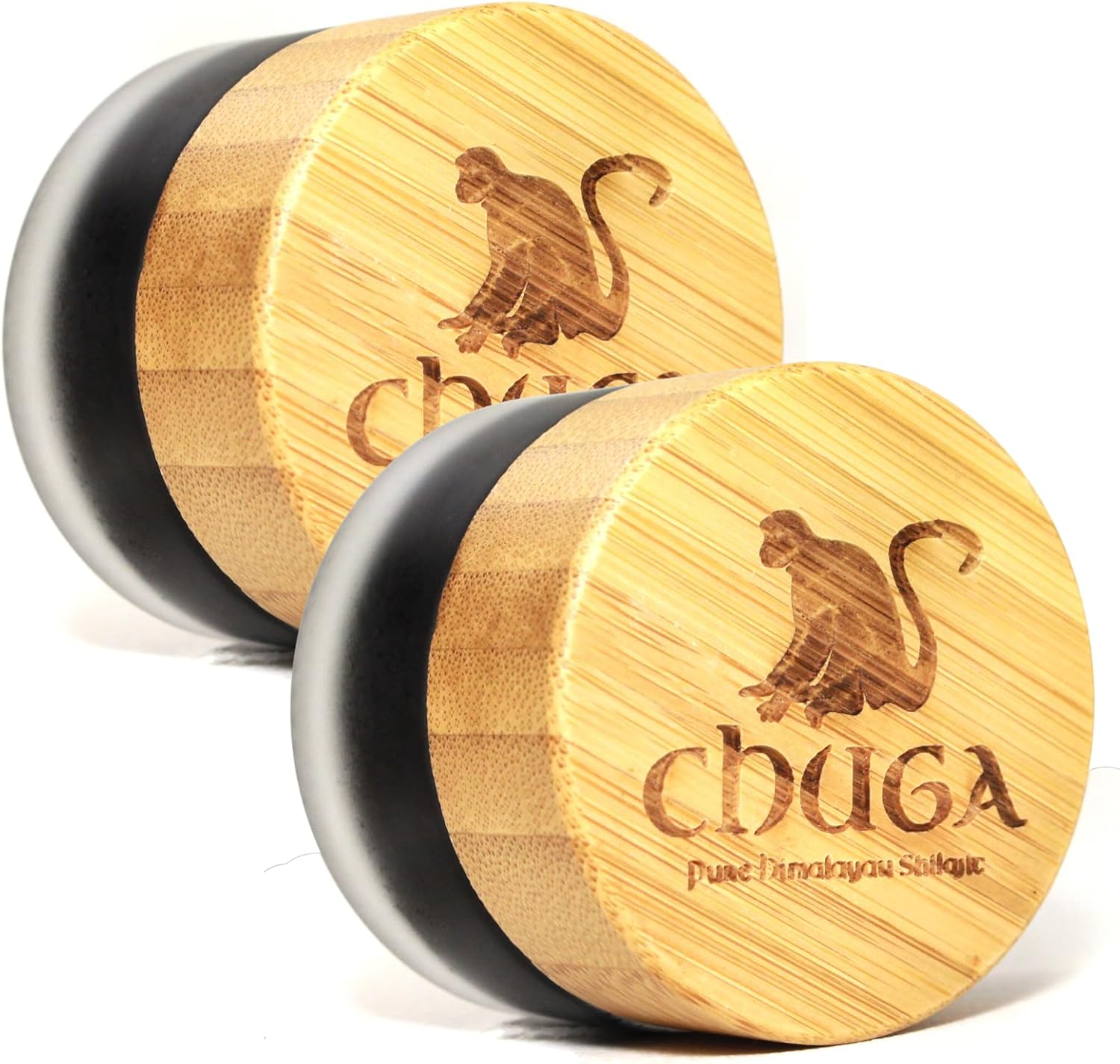 Chuga's Pure Himalayan Shilajit for Men & Women | Organic Shilajit Harvested 16,000 Feet | Lab Tested in USA, 74+ Fulvic Acid, Immune Booster, Shilajit Resin, 175 Servings per 35 Gram Jar (Pack of 2)