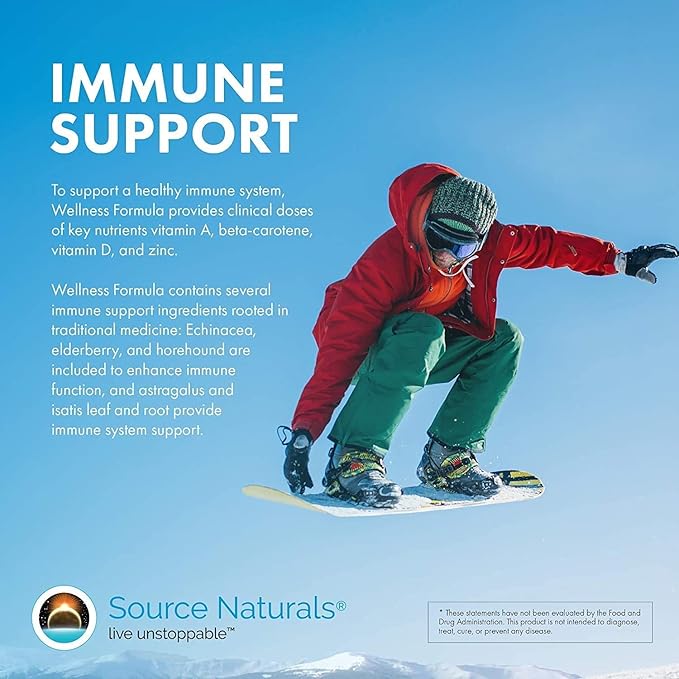 Source Naturals Wellness Formula, Herbal Defense Complex* - 240 Capsules