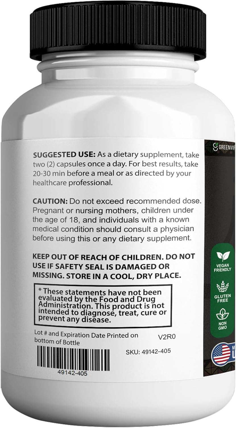 Primal Grow Pro Extra Strength Maca Root Complex, 1500mg, 60 Capsules, Vegan, Gluten Free, Non-GMO (1)