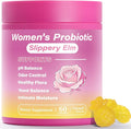 Her Juicy Feminine Probiotics Gummies for Women, Supports Natural pH Balance, Immune Health & Digestive Wellness with Slippery Elm - 60 Pineapple Gummies