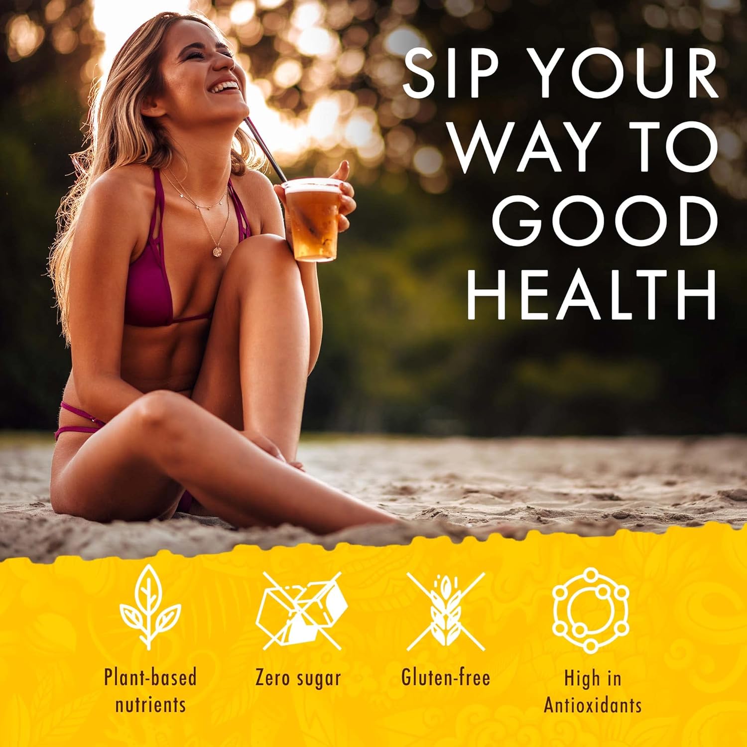 Organic Lemon Chamomile Tea - Caffeine Free Herbal Tea - Supports a Good Night’s Sleep - Calming, Relaxing Tea for Bedtime - 60 Tea Bags