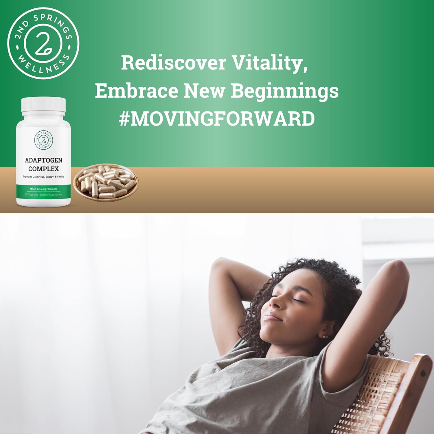 Mind & Body Support Bundle: Adaptogen Complex & Brain Support Formula