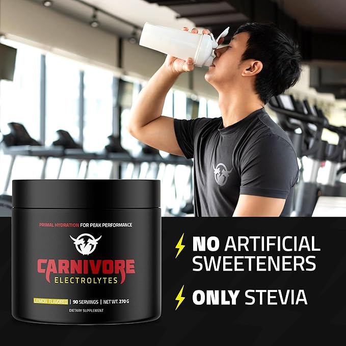 Keto Electrolytes Powder - Premium Hydration for Balanced Support and Optimal Energy - Zero Sugar, Zero Calorie Electrolyte Powder for Daily Use - 90 Servings (Lemon Flavored)