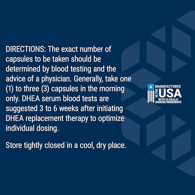Life Extension DHEA 25 mg – Supplement for Hormone Balance, Immune Support, Sexual Health, Bone & Cardiovascular Health and Anti-Aging and Mood Support – Gluten-Free, Non-GMO – 100 Capsules