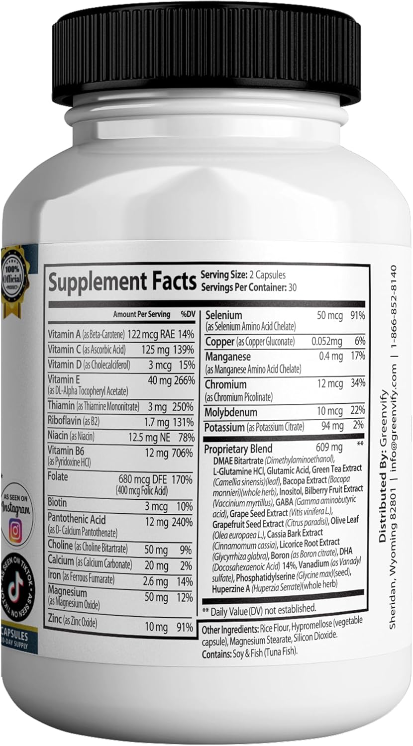 PinealMax Guardian Extra Strength Dietary Supplement, 60 Capsules, with Vitamins and Herbal Blend (3)