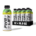 Whey Protein Water Sports Drink by PWR LIFT | Lemon Lime | Keto, Vitamin B, Electrolytes, Zero Sugar | Post-Workout Energy Beverage | 16.9 Fl Oz (Pack of 12)