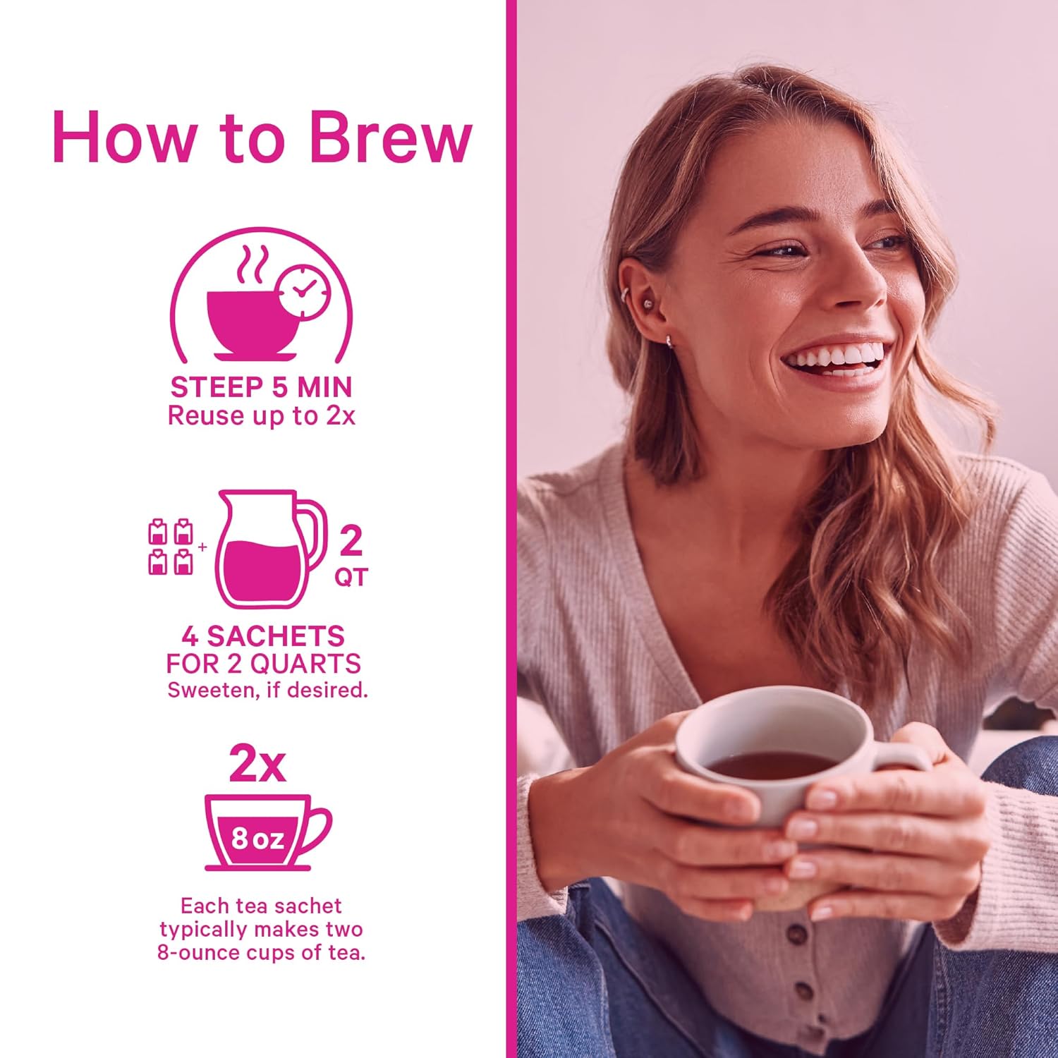 Pink Stork Postpartum Uplift Mood Support Tea: Hormone Balance for Women After Pregnancy, Chamomile Tea with Red Raspberry Leaf for Postpartum Recovery - Postpartum Essentials - Caffeine-Free, 15 Sachets