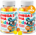 DR. MORITZ Omega 3 Kids Gummies (180 Count), Vegan Omega3 Gummies for Kids with No Fish Oil, Vitamins for Brain & Heart Health, Gluten-Free Omega 3 6 9
