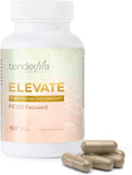 Elevate – PCOS Focused Lactation Support with Orgainc Goat’s Rue, Lion’s Mane, Shatavari & Ceylon Cinnamon – Vegan, Non-GMO, Herbal Supplement for Breastfeeding Moms – 60 Capsules