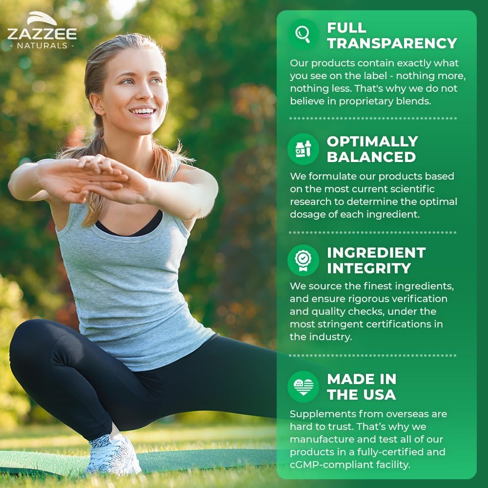 Zazzee Extra Strength French Maritime Pine Bark 20:1 Extract, 350 mg Per Capsule, 180 Vegan Capsules, 95% Proanthocyanidins, Kosher, 6 Month Supply, Standardized 20X Extract, Non-GMO, Made in The USA