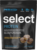 PEScience Select Protein Powder, Whey and Casein Blend, Clean Protein Powder for Women and Men, Low Calorie, Low Carb, Keto Friendly, Gluten Free, Chocolate Peanut Butter Cup, 5 Servings