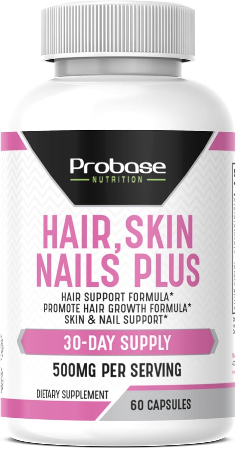 Hair, Skin and Nails Plus 60 Capsules 30-Day Supply