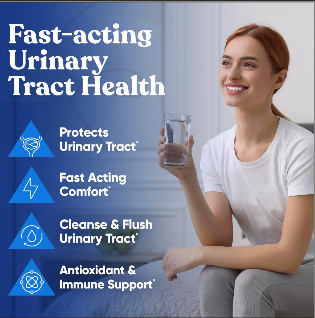 Urinary Harmony D-Mannose Supplement – Urinary Tract Health for Women – Cleanses and Flushes The Urinary System – Potent Clinical Strength Formula with DMannose and Hibiscus – 60 Fast Acting Capsules