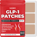 GLP-1 Patches for Women & Men | GLP1 Patch with Berberine, L-Glutamine, Garcinia Cambogia, Resveratrol - Packaging May Vary | 60 Days Supply
