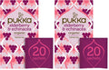 Pukka Elderberry & Echinacea Organic Herbal Tea, Perfect for Wellness Support, Caffeine Free, 20 Total Tea Bags (Pack of 2)