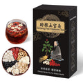 Ginseng Five Treasures Kidney Tea, Chinese Ginseng Six Treasure Tea Cleanse Detox TeaBags for Women and Men's Kidney Health, 7 Precious Ingredients Formula (15 Bags/1 Boxes)