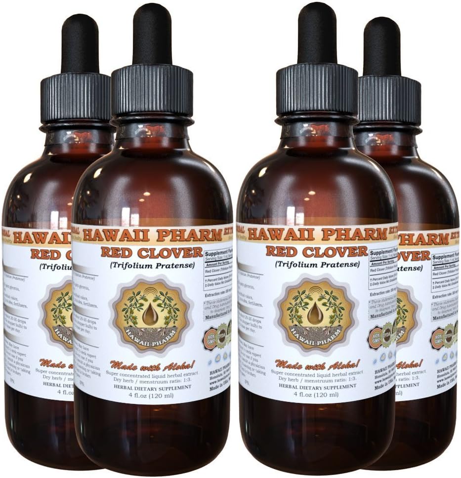 Red Clover (Trifolium Pratense) Liquid Extract 4x4 fl.oz