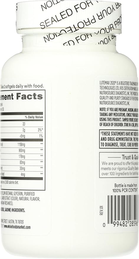 365 by Whole Foods Market, Omega Eye Care, 60 ct