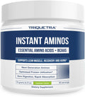 Instant Aminos - EAA+BCAA - 10 Essential Amino Acids Supplement, Rapid Absorption, Zero Digestion - Supports Lean Muscle, Recovery & Aging - 321% DIAAS Protein Score - Lemon Lime (30 Servings)
