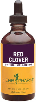 Herb Pharm Certified Organic Red Clover Liquid Extract - 4 Ounce
