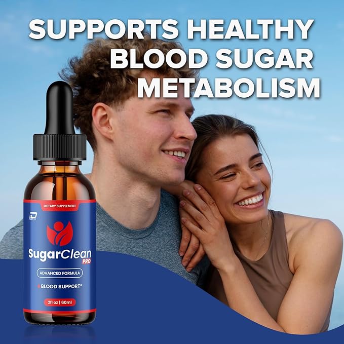 Sugar Clean Pro Healthy Formula – SugarClean Pro Liquid Drops Natural Health Support (3 Pack – 3 Month Supply)