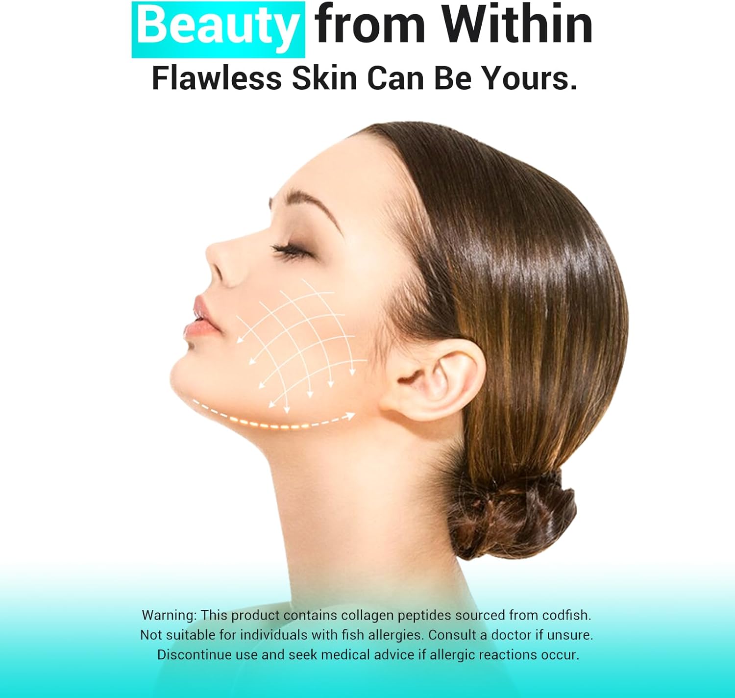 Collagen Peptides for Women, Beauty Vitamin & Mineral Supplement,Contains Vitamin D3, Probiotics for Women & Collagen Peptides,Vitamin B Complex,Vitamin E 60 Tablets