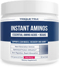 Instant Aminos - EAA+BCAA - 10 Essential Amino Acids Supplement - Rapid Absorption, Zero Digestion - Supports Lean Muscle, Recovery & Aging - 321% DIAAS Protein Score - Wild Berry (30 Servings)
