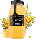 HONIGMA® Marma Acacia Honey | Authentic Raw Honey from Ukraine | 100% Pure & Unpasteurized | 1000g/35.2oz | May Arrive Partially Crystallized | Pack of 1