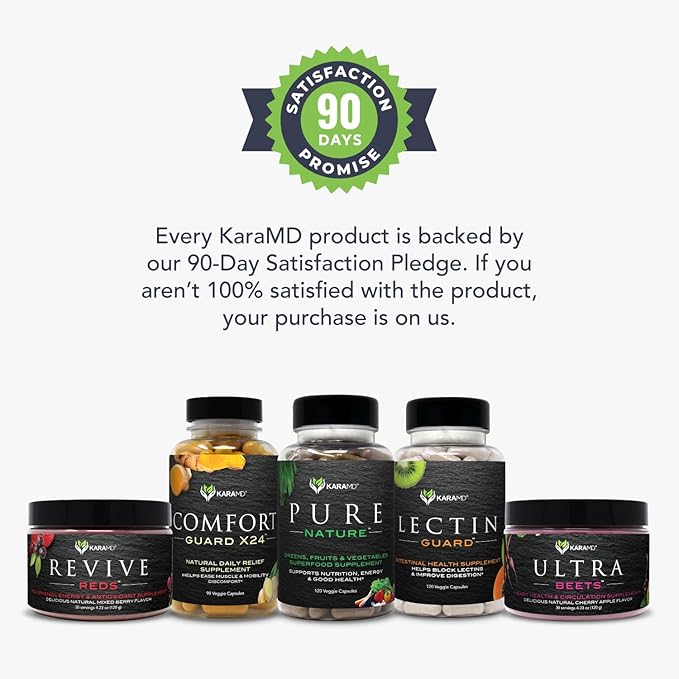 KaraMD Comfort Guard X24 | Joint & Movement Support Supplement | Turmeric Curcumin, Boswellia & Ginger | Ease Muscle Discomfort & Joint Stiffness | Non-GMO, Gluten Free & Vegan Friendly (2 Pack)