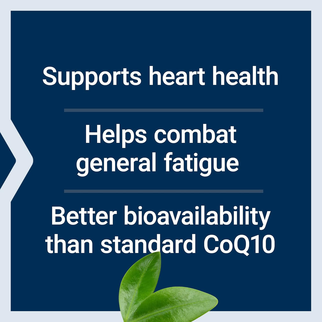 Life Extension Super Ubiquinol CoQ10 with Enhanced Mitochondrial Support, Heart Health Supplement, Maximum Absorption, 50 mg, Non-GMO, Gluten-Free, 30 softgels