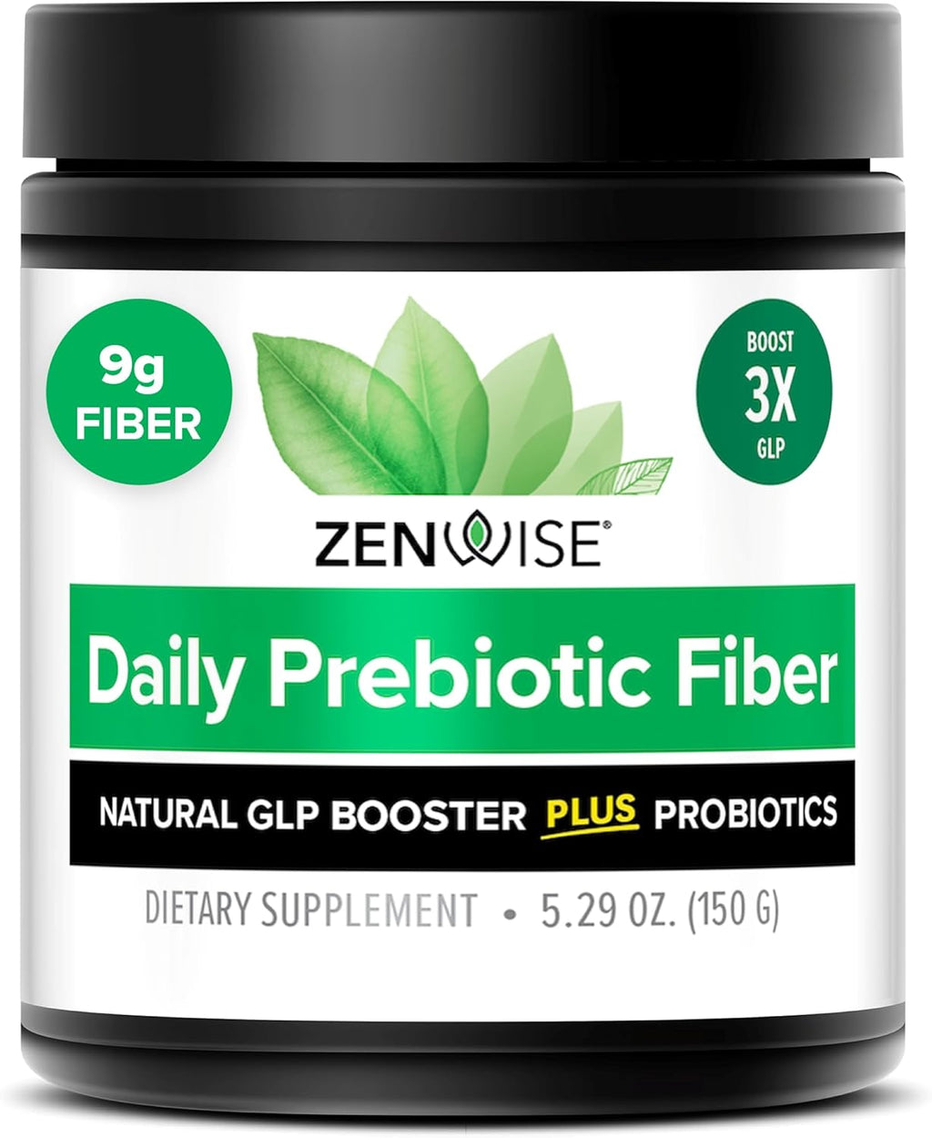 Zenwise Health ZenGLP-1, Natural GLP-1 with Metabolic Probiotics to Help Control Hunger & Cravings and Support Digestive Health - GLP-1 Supplement Support for Women & Men - 15-Day Serving