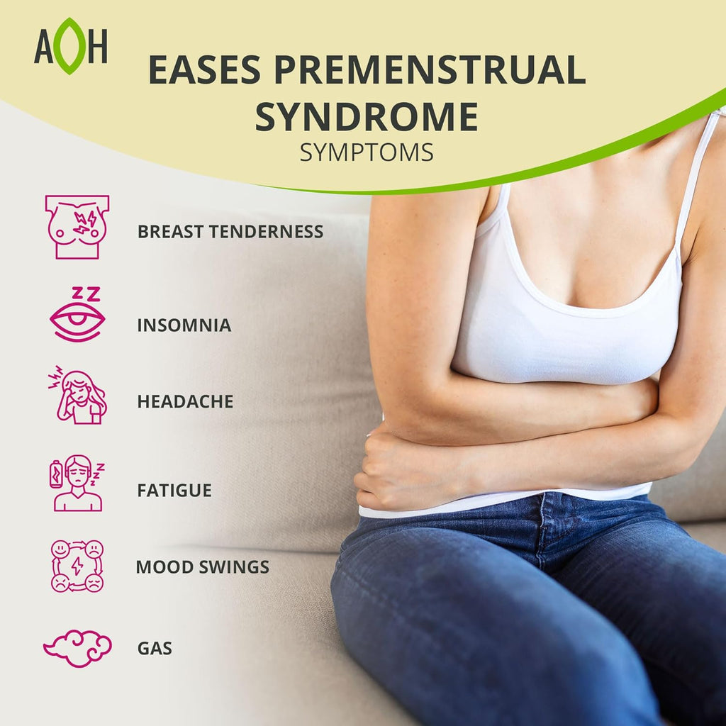 Hormone Balance for Women – Menopause & PMS Support Supplement – Adaptogens for Female Balance & Wellness – 90 Vegan Capsules