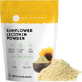 Kate Naturals Sunflower Lecithin Powder for Baking Bread, Gummies, Cooking. Substitute for Soy Lecithin Powder (12 oz, Non-GMO)