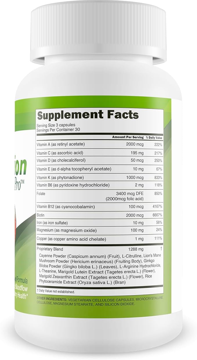 Cardio Circulation Care Pro - Our Best Circulation Support Supplement - Natural Blood Circulation Supplements To Improve Blood Flow Care - Healthy Cardio Care Pressure Supplement - Vitamin Blood Flow