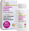 Xtendlife Total Balance Women's Premium Extra Strength Daily Multivitamin & Mineral - 90+ Nutrients for Complete Immune, Heart, Digestive, and Cellular Health - 30 Day Supply