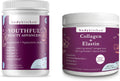 Body Kitchen Youthful Beauty & Collagen + Elastin Bundle – Advanced Anti-Aging Support for Skin Hydration, Elasticity & Firmness – Promotes Healthy Hair, Skin & Nails – Unflavored Collagen Powders