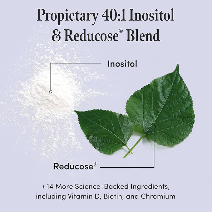 Ovii Women’s Wellness Support: Hormonal & Metabolic Balance with 40:1 Myo-Inositol, Reducose®, Vitamin D & Biotin – Supports Cycle Health & Overall Metabolism, Tropical Flavor (30 Servings)