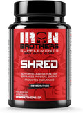 Iron Brothers Thermogenic Fat Burner – Metabolism & Appetite Support – Grains of Paradise, Green Tea & Infinergy Caffeine – Energy & Weight Loss – 60 Veggie Capsules