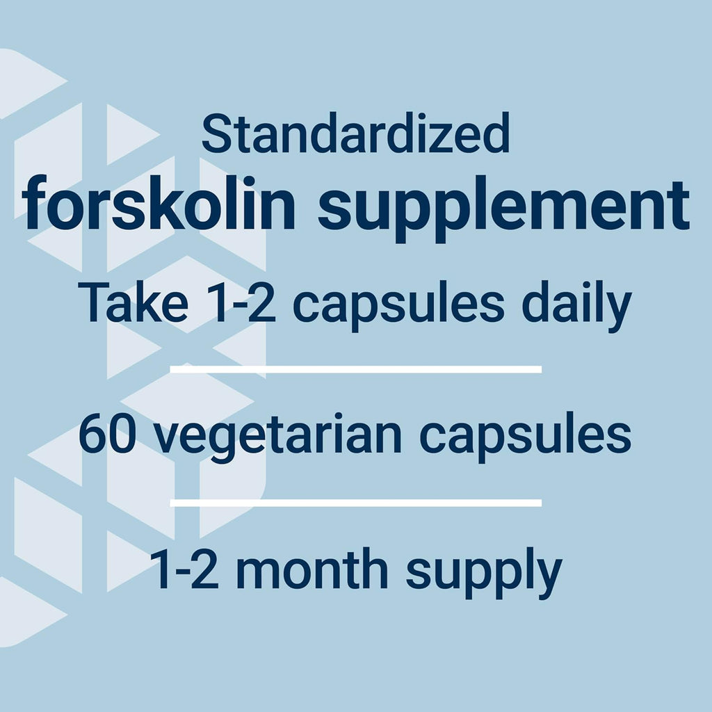 Life Extension Forskolin, Coleus forskohlii, Cellular Energy Health Support Supplement, 10 mg, standardized Extract, Non-GMO, Gluten-Free, Vegetarian, 60 Capsules, 1-2 Month Supply