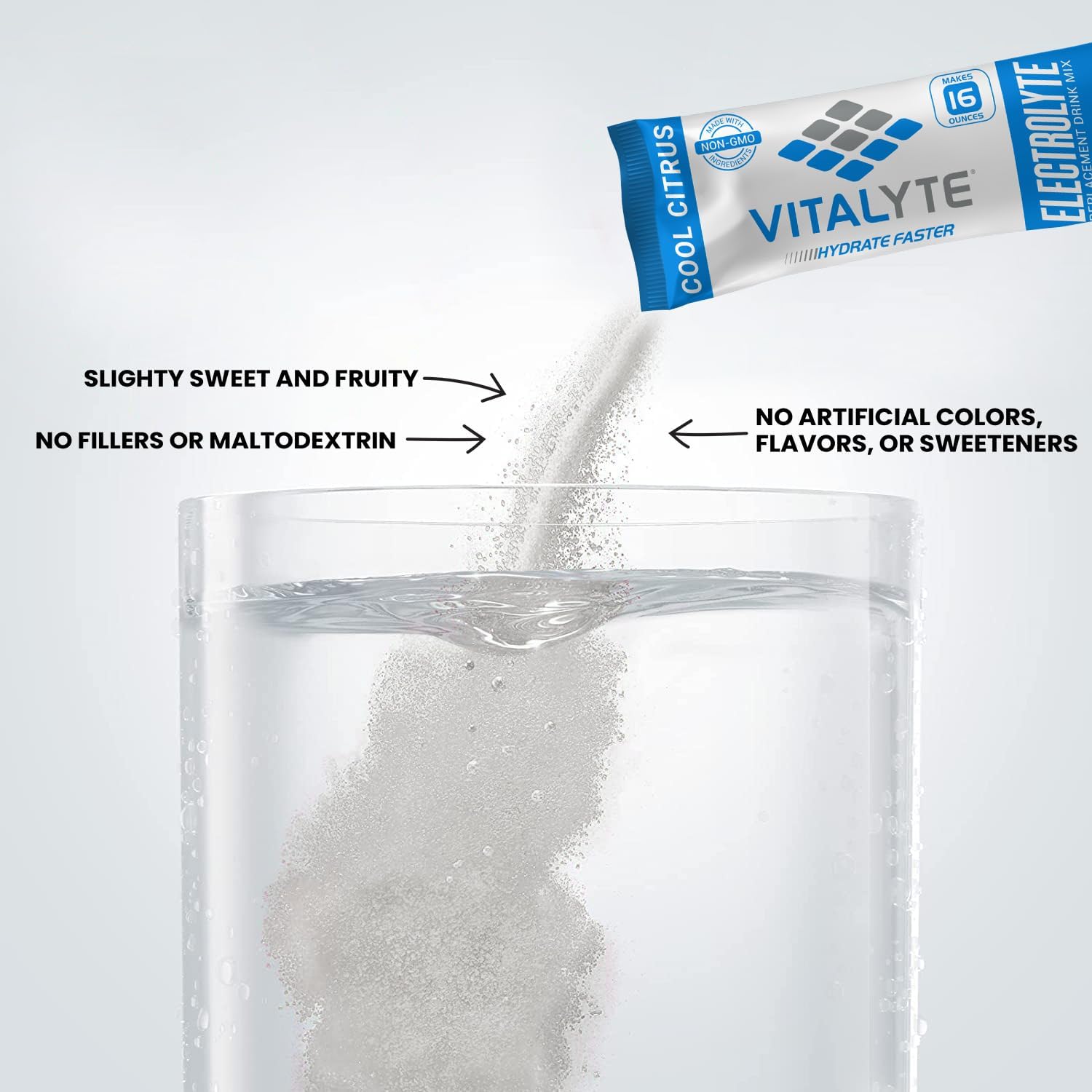 Vitalyte Electrolytes Packets Isotonic Sports Drink | Electrolytes Powder Packets Sports Nutrition Electrolyte Replacement Drinks Dehydration Relief Packets