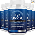 (5 Pack) EyeBoost Capsules - Official Eye Boost Advanced Formula Supplement Support - Maximum Strength, All Natural Vitamins for Overall Health & Wellness - 300 Capsules for 5 Months