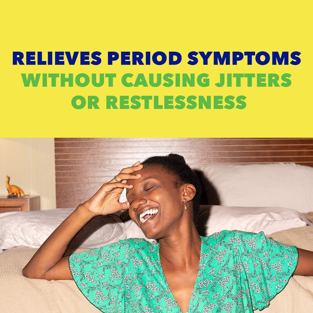 Midol Complete Caffeine Free Caplets 24ct: Midol Complete Caffeine Free Menstrual Pain Relief Caplets with Acetaminophen, Provides Headache Relief and Period Cramps Relief, 24 Count