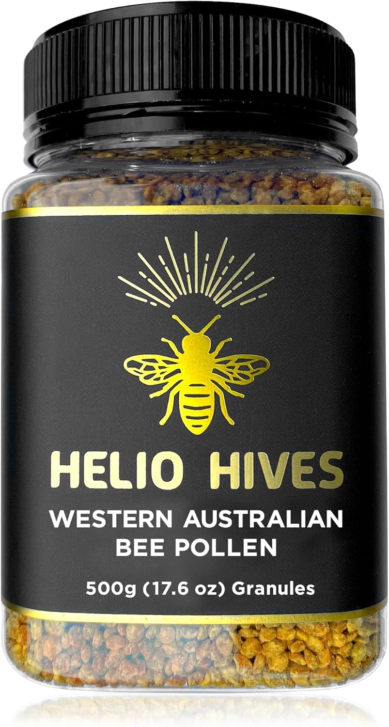 Bee Pollen Granules - Nature's Superfood, Superior Taste - Western Australia Pure Bee Pollen for Optimal Health (1.1 Pound)
