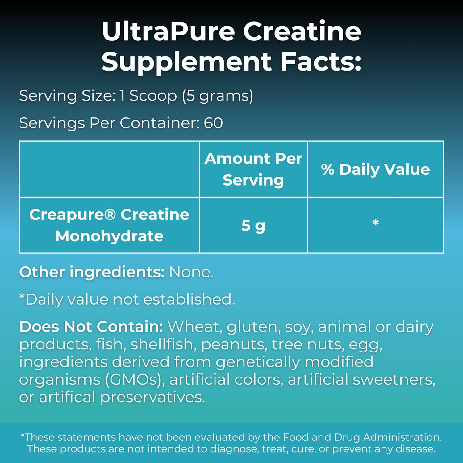 MYOXCIENCE UltraPure Creatine | Featuring Creapure | Supports Muscle Performance, Cognition and Lean Body Mass | 60 Servings