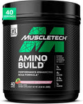 MuscleTech | BCAA Amino Acids + Electrolyte Powder | 7g of BCAAs + Electrolytes Support | Build Lean Muscle & Boost Endurance | Strawberry Watermelon | 593 grams | 40 servings