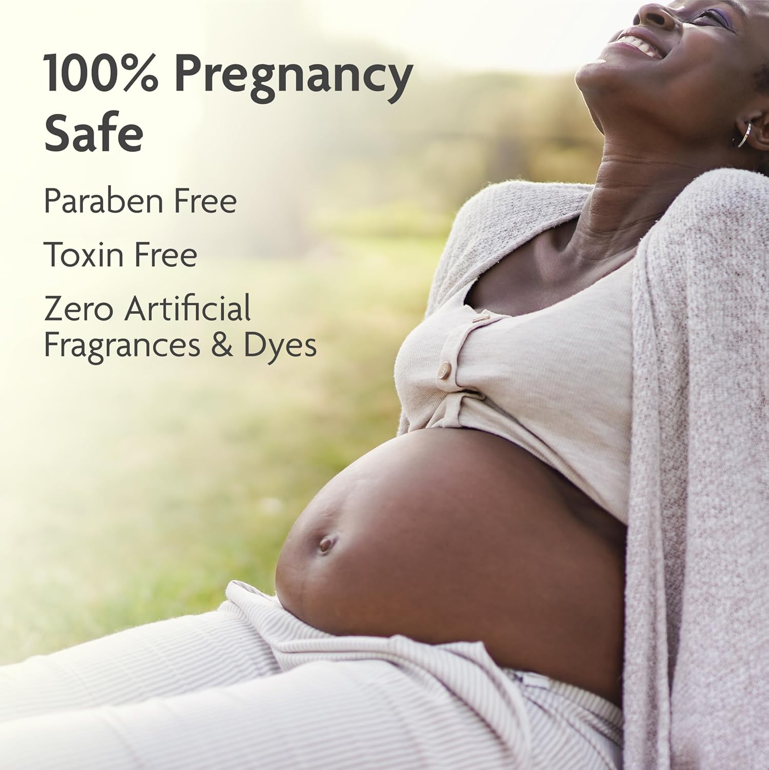 TriLASTIN Maternity Stretch Mark Cream for Pregnancy - 4 fl oz - Paraben-Free & Hypoallergenic - Prevents Stretch Marks & Improves Elasticity - Shea Butter & Belly Cream for Pregnant Women
