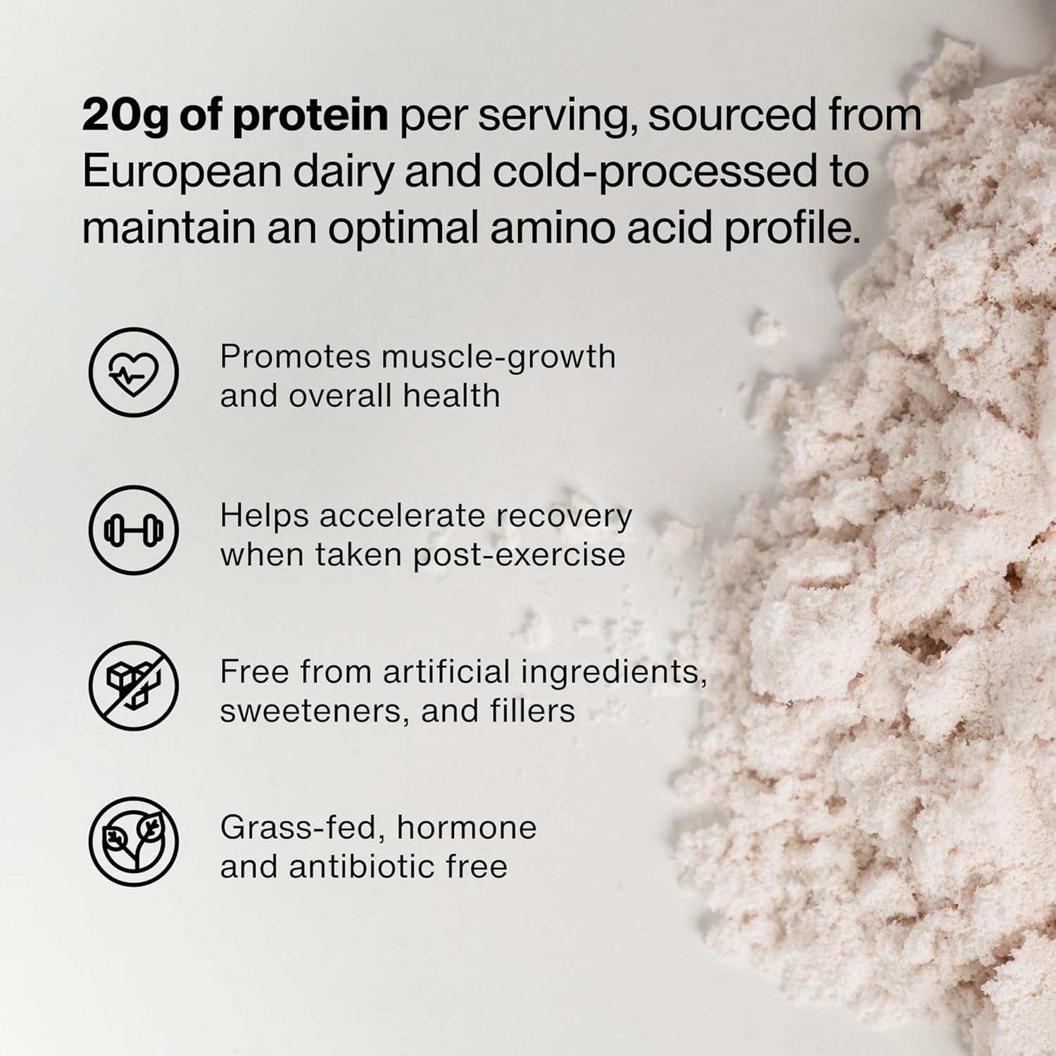 Momentous Essential Grass-Fed Whey Protein Powder - 20 g Whey Isolate Protein - NSF Certified for Sport - Gluten-Free - 25 Servings for Essential Everyday Use - Strawberry - Package May Vary