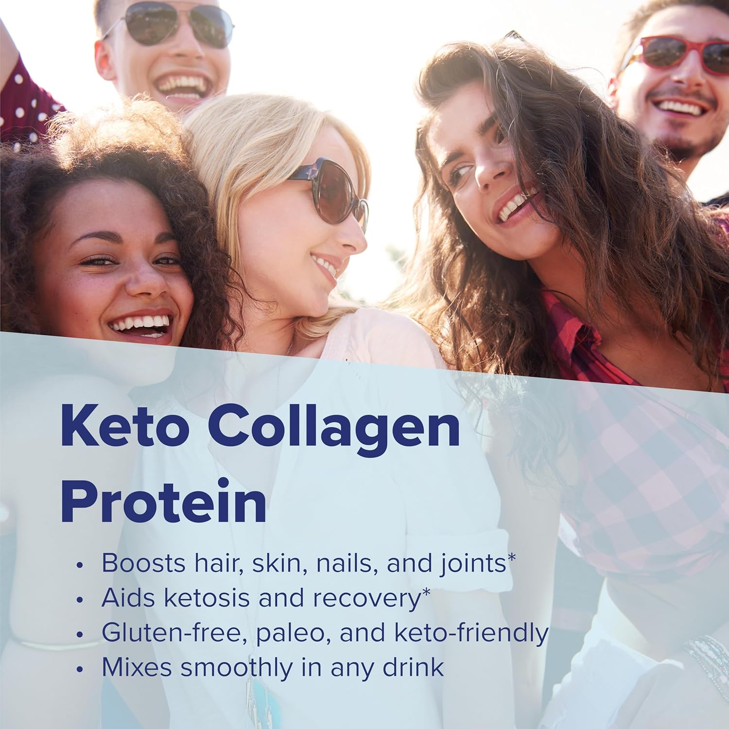 Superior Source Keto Collagen - Collagen Protein Powder with MCT Oil - Supports Hair, Skin, Nails & Joint Health - Dairy-Free - Chocolate, 14 oz